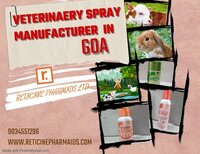 Veterinary Spray Manufacturer - Herbal Wounding Spray 100ml, Topical Anti-inflammatory For Mastitis 100ml, Anti-tick Spray 100ml