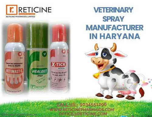 VETERINARY SPRAY MANUFACTURER IN HARYANA