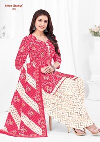 Shree Ganesh Bandhni Patiyala Special Vol-2 -Dress Material