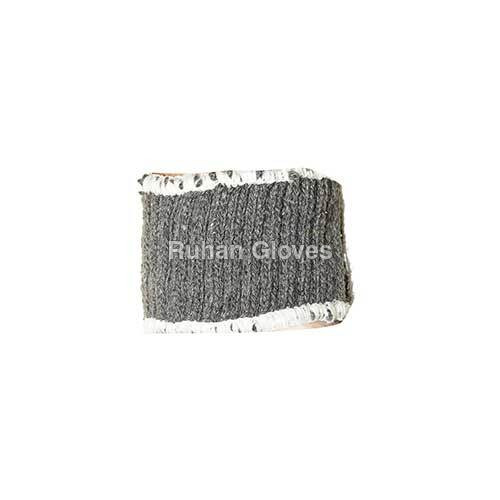 7 Gauge Cotton Knitted Hand Wrist Sleeve Grey (2 -6 Inch )
