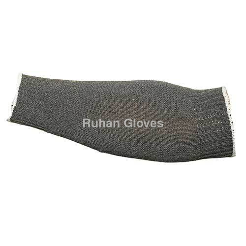 7 Gauge Cotton Cotton Knitted Hand Sleeves Grey Hand Sleeve ( 12 To 18 Inch )