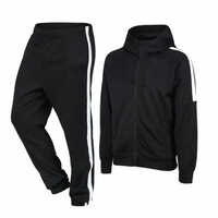 Men'S Black Tracksuit Age Group: Adults