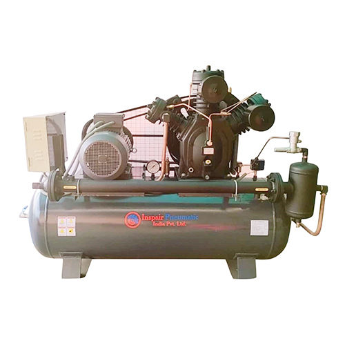 Lubricated 15 Hp Air Compressor With 500 Liter Tank