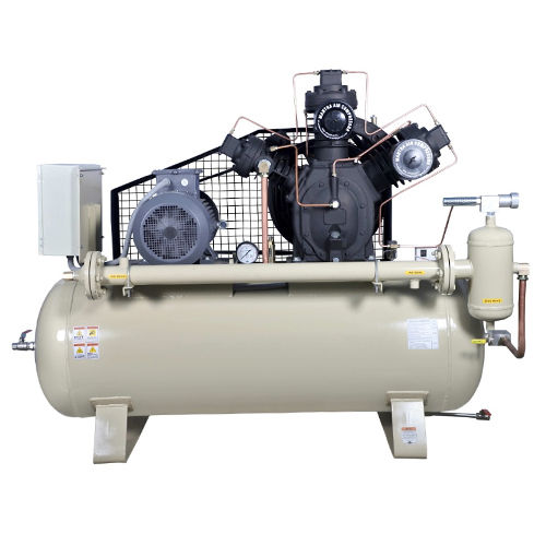 Brown Piston Type Air Compressor