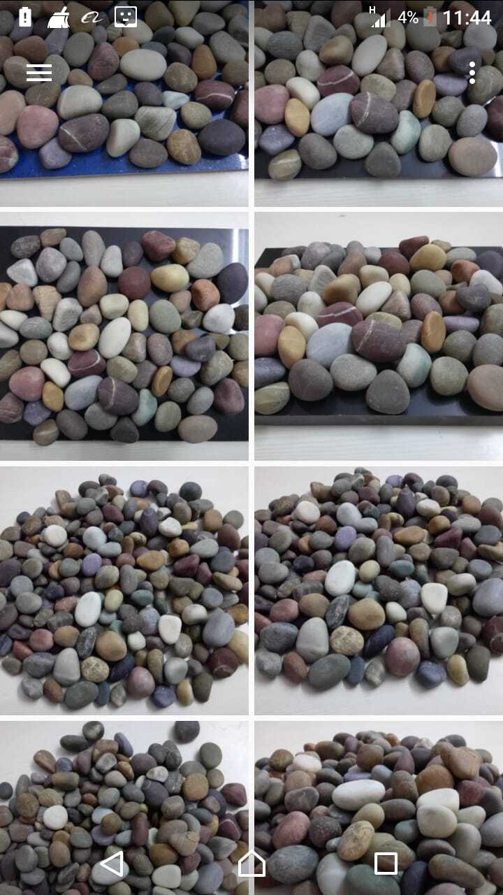 mix colour agate polished pebbles for aquarium and garden decoration landscaping stone for nursary pots used