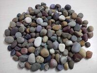 mix colour agate polished pebbles for aquarium and garden decoration landscaping stone for nursary pots used