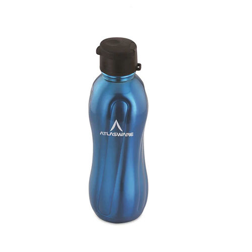 Stainless Steel Twister Water Bottle Dark Blue