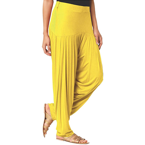 Melvinna Regular Fit Patiala Salwar - Cotton Material, Customized/S/M Size | Traditional Baggy Trousers with Pleated Design