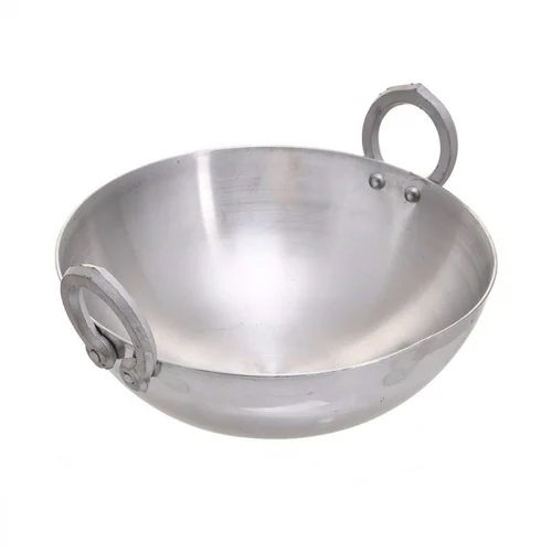 10 inch Round Aluminium Kadai