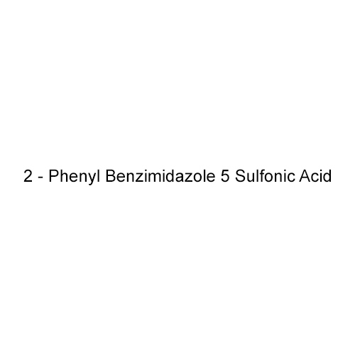 2 - Phenyl Benzimidazole 5 Sulfonic Acid