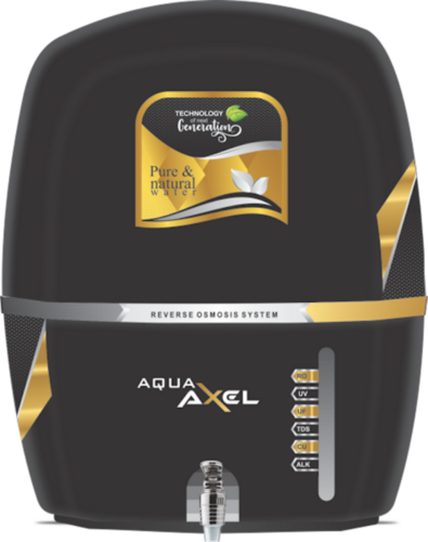 Aqua Axel (Black Opaque) RO Cabinet