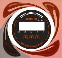 GEMTECH Series 3000 Digital Pressure Gauge With Alarm Range 0 to 300 MM WC