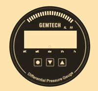 GEMTECH Series 3000 Digital Pressure Gauge With Alarm Range 0 to 12 MM WC
