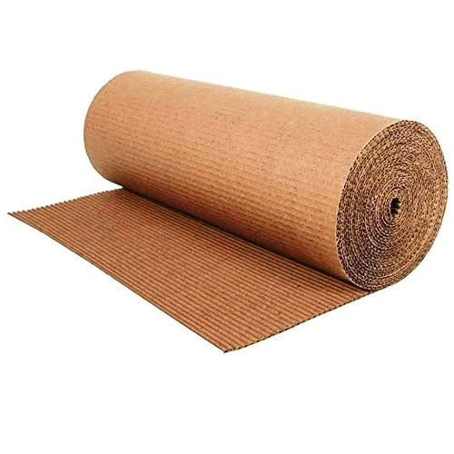 Brown Corrugated Packaging Roll