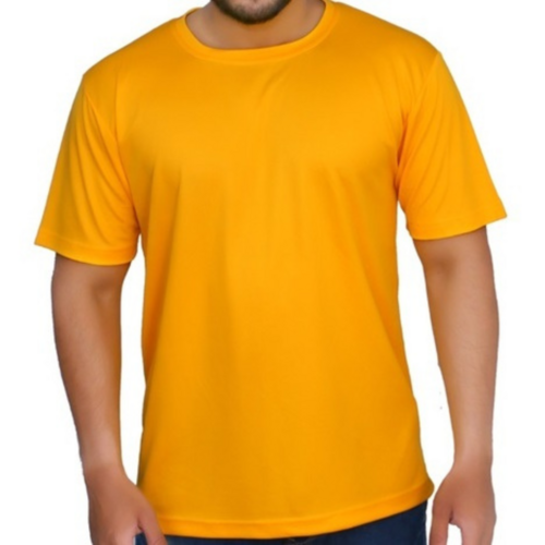 Round Neck Dri Fit Cotton T-Shirt - 100% Combed Cotton, All Colors Available, Customized Size | Hypoallergenic, Moisture-Absorbent, Breathable, Eco-Friendly