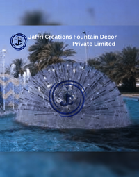 Half Dandelion Fountain - Color: Silver