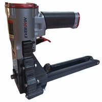 Pneumatic Carton Stapler - Metal, Adjustable Size Options | 2.06kg Industrial Tool For Efficient Carton Sealing