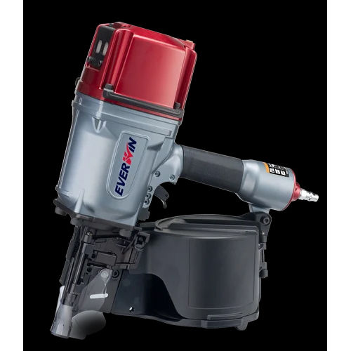 Pneumatic Nail Gun Machine - Metal, Different Sizes Available | 5.5kgs Weight, Ideal for Industrial Use