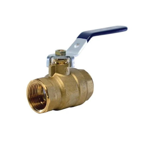 Polished 2 Inches Brass Ball Valves