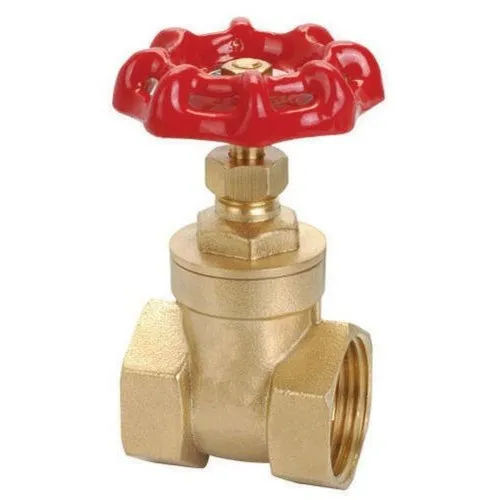 Polished Brass Gate Valve