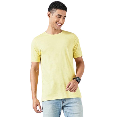 Mens Yellow T Shirt Age Group: Adult