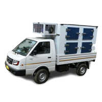 White Vehicle Mounted Glycol Freezer