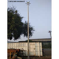 Sliver 9 Mtr Octagonal High Mast Light