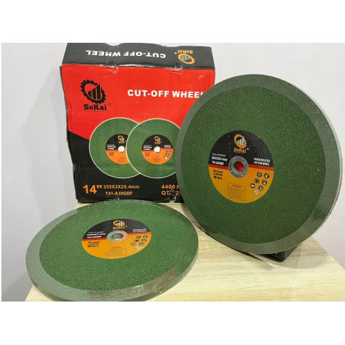 Green Cutting Wheel 355 Mm