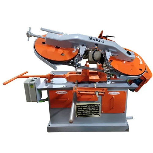 Metal Cutting Swing Type Manual Bandsaw Machine Dimension (L*W*H): 1320X580X940 Mm (Lxbxh) Millimeter (Mm)