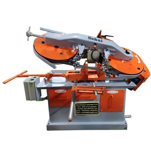 Metal Cutting Swing Type Manual Bandsaw Machine