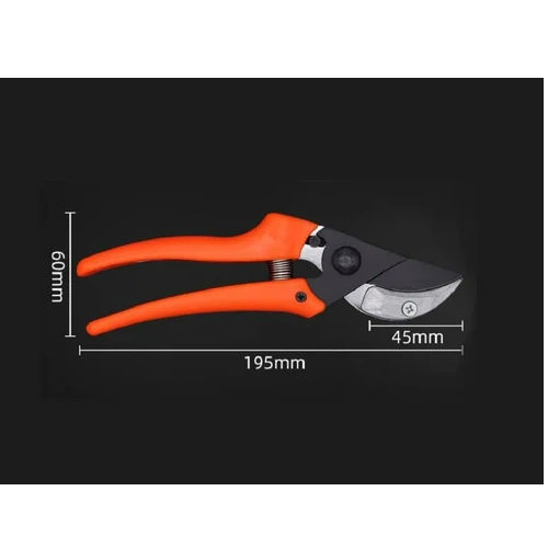 Red And Silver Anvil Pruning Shears