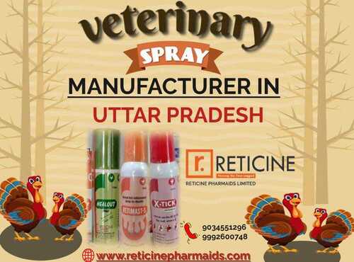 VETERINARY SPRAY MANUFACTURER IN UTTAR PRADESH