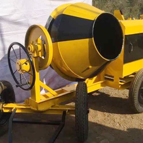 Hydraulic Concrete Mixer Application: Construction