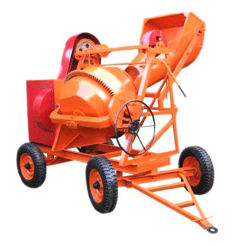 Poartble Concrete Mixer With Hopper