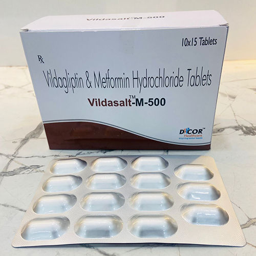 Vildagliptin and Metformin Hydrochloride Tablets - Type 2 Diabetes Management, Controlled Blood Sugar Levels, Convenient Dosage Form, Recommended by Doctors