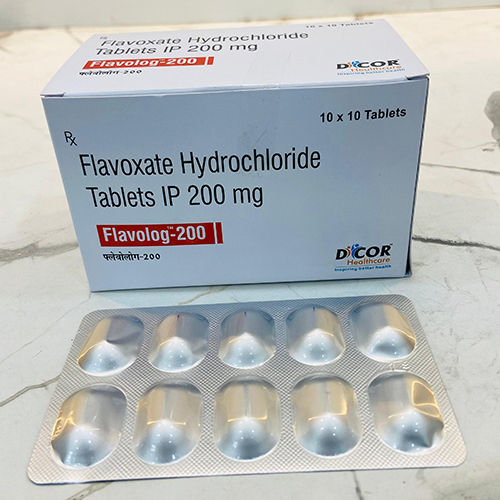 200mg Flavoxate Hydrochloride Tablets IP