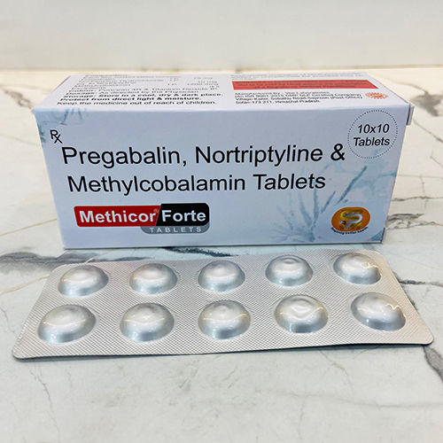 Pregabalin Nortriptyline And Methylcobalamin Tablets