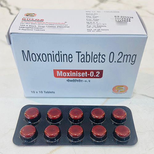 0.2mg Moxonidine Tablets