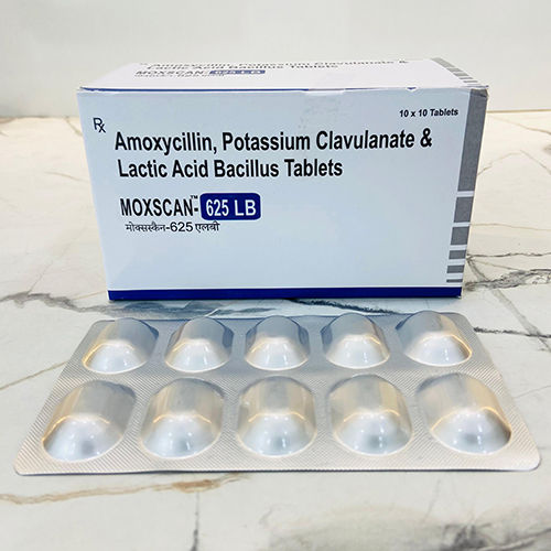 Amoxycillin Potassium Clavulanates And Lactic Acid Bacillus Tablets