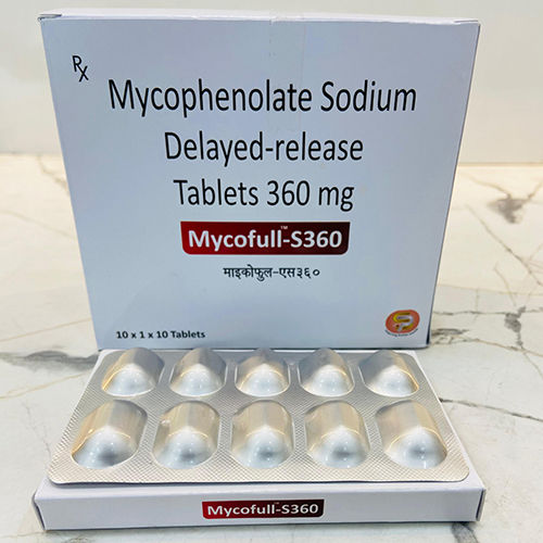 360Mg Mycophenolate Sodium Delayed-Release Tablets General Medicines