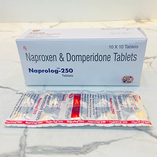 Naproxen And Domperidone Tablets - Effective Pain Relief & Gastrointestinal Support | Dosage As Suggested Easy-To-Swallow Format