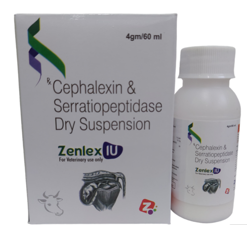 Cephalexin with Serratiopeptidase Intra Uterine Suspension