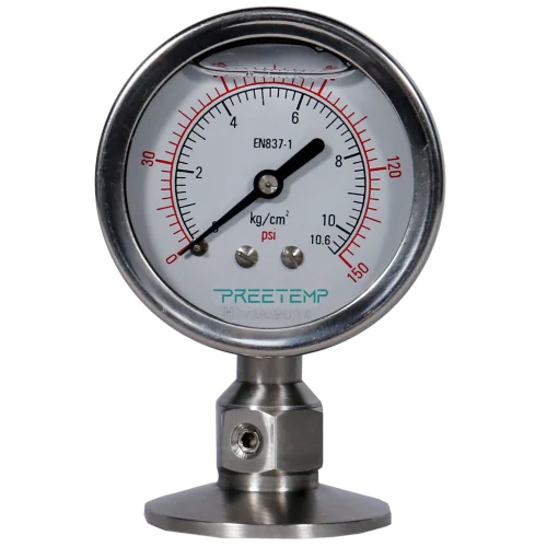 Industrial Stainless Steel Pressure Gauges