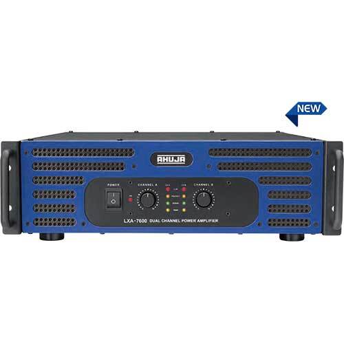 Black & Blue Lxa 7600 Dual Channel Power Amplifiers