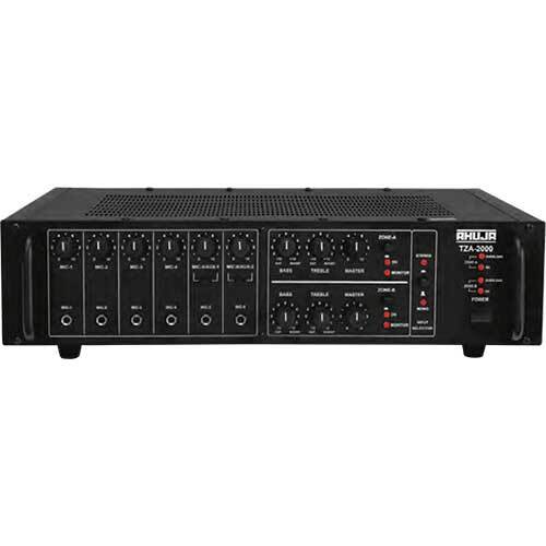 TZA 2000 Two Zone PA Mixer Amplifiers