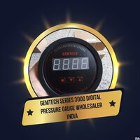 GEMTECH Series 3000 Digital Pressure Gauge With Alarm Range 0 to 10.00 MBAR