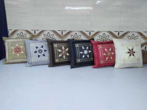 velvet front back dupion cushion cover