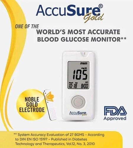 Accusure Gold Glucometer