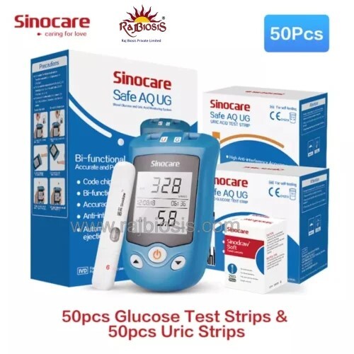 Sinocare Blood Glucose Uric Acid Meter