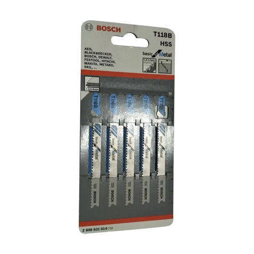 Silver T118 Bosch Jig Saw Blade